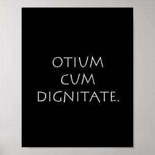 Otium cum dignitate poster