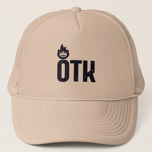 OTK OTK one true king organisation Essential Trucker Hat (Front)