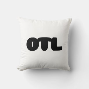OTL Emoticon ~ Korean Slang Cushion