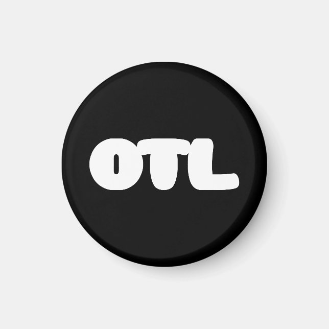 OTL Emoticon ~ Korean Slang Magnet (Front)