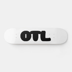OTL Emoticon ~ Korean Slang Skateboard