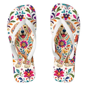 Otomi Art Dog Jandals