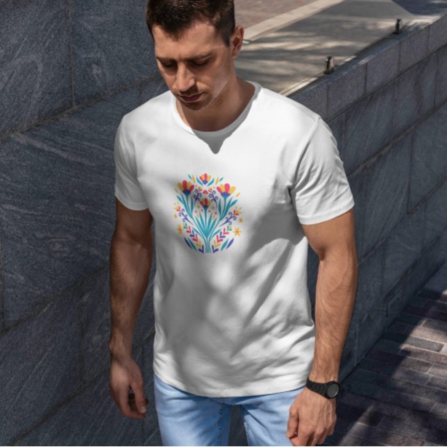 Otomi Flower Flat T-Shirt (Creator Uploaded)