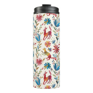Otomi Inspired Design Thermal Tumbler