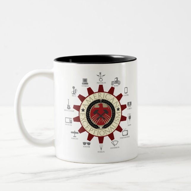 otonemes Exceptionalism Rd Two-Tone Coffee Mug (Left)