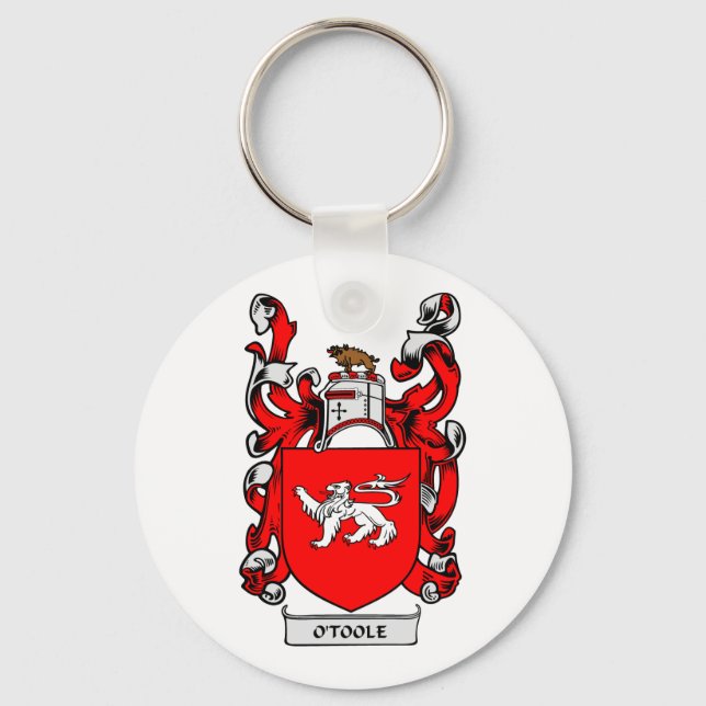 O'TOOLE Coat of Arms Key Ring (Front)
