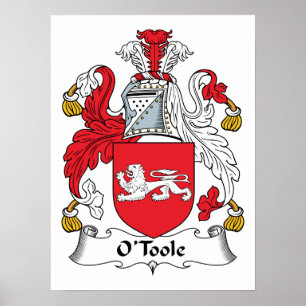 O'Toole Family Crest Poster