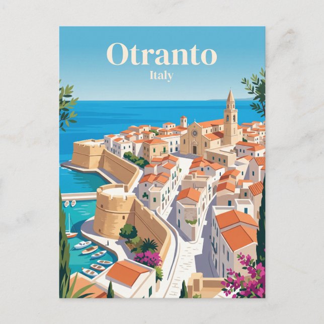 Otranto, Italy Postcard (Front)