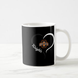 Otsego Knights Logo Half Heart Slogan Hs Coffee Mug