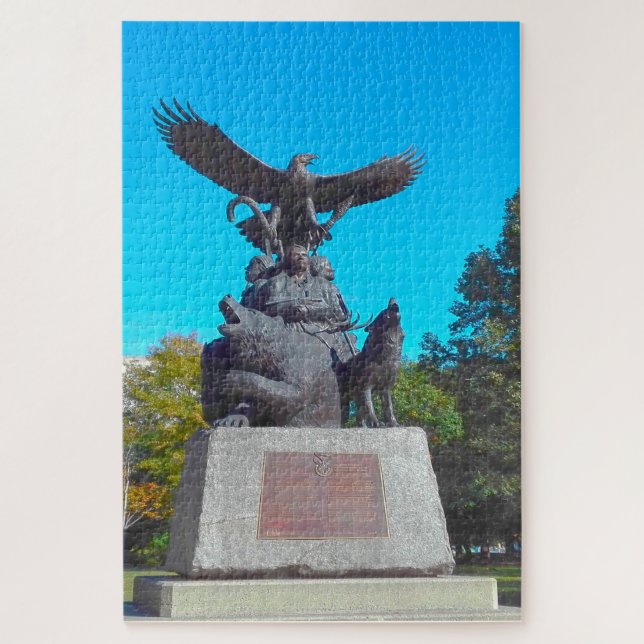 Ottawa Cabadian Memorial Jigsaw Puzzle (Vertical)