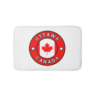 Ottawa Canada Bath Mat