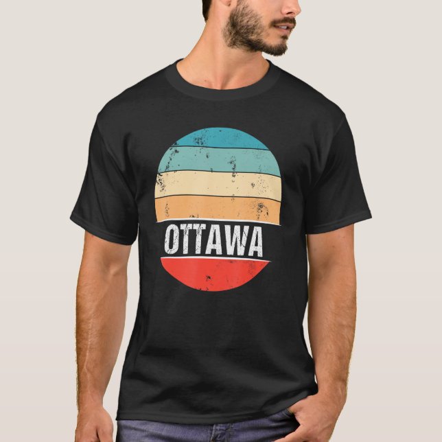 Ottawa Canada City Trip T-Shirt (Front)