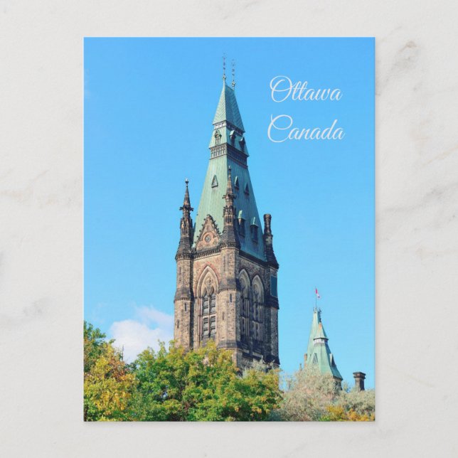 Ottawa, Canada Holiday Postcard (Front)
