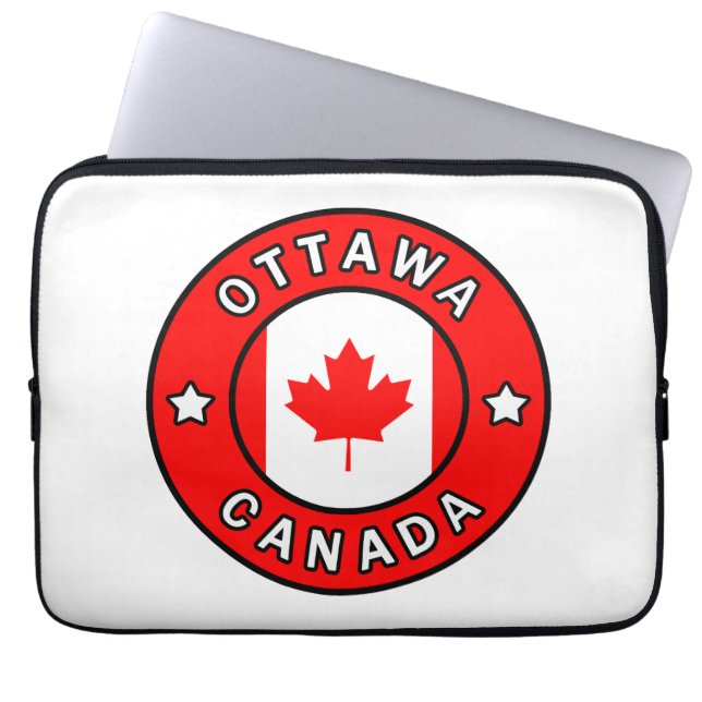 Ottawa Canada Laptop Sleeve (Front)