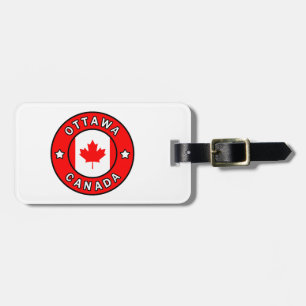 Ottawa Canada Luggage Tag