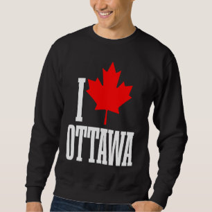 Ottawa Canada Maple Leaf Canadian Flag Pride Sweatshirt