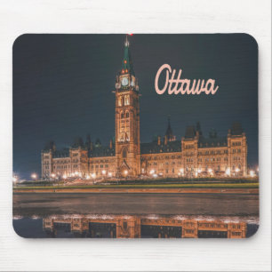 Ottawa Canada Ontario Parliament Hill Mouse Pad