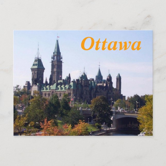 Ottawa Canada postcard (Front)