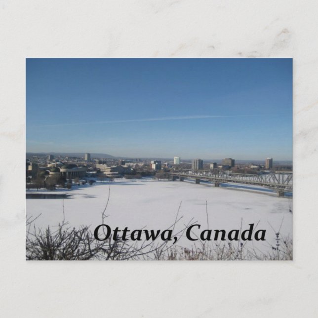 Ottawa Canada Postcard (Front)