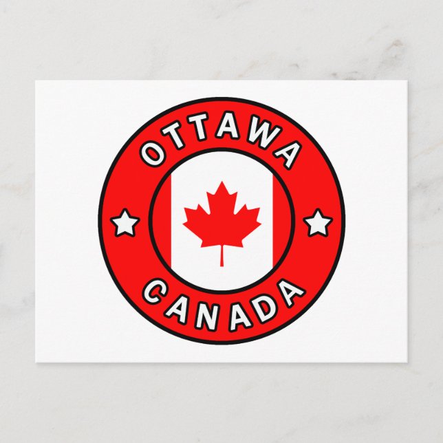 Ottawa Canada Postcard (Front)