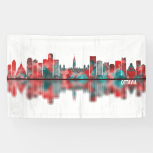 Ottawa Canada Skyline Banner
