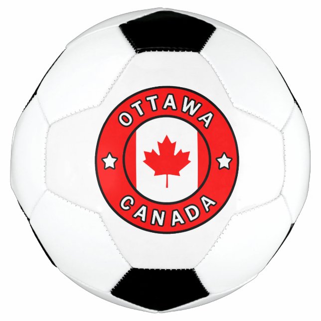 Ottawa Canada Soccer Ball (Front)