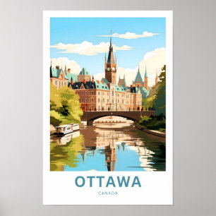 Ottawa Canada Travel Print