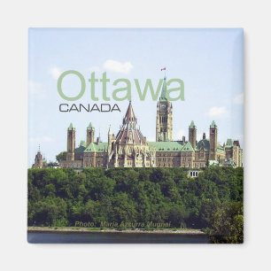 Ottawa Canada Travel Souvenir Fridge Magnet