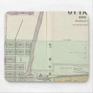 Ottawa City and Williamsburg, Kansas Mouse Pad