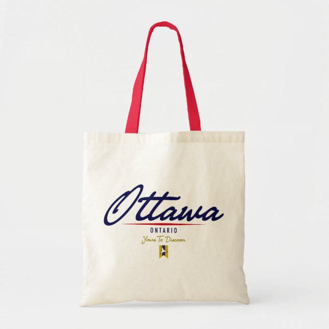 Ottawa Script Tote Bag (Front)