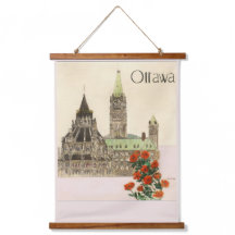 Ottawa Wall Print Hanging Tapestry