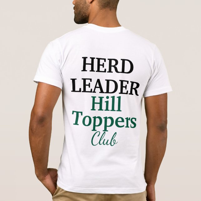 OTTB CLUB HERD LEADER T-Shirt (Back)
