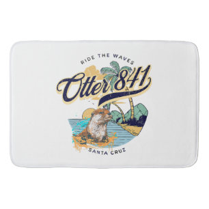 Otter 841 Surfing Otter 841 California Surf Board Bath Mat