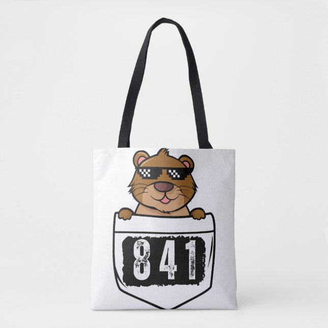 Otter 841  tote bag (Front)