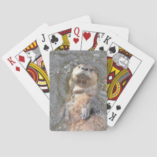 Otter Back Float Playing Cards