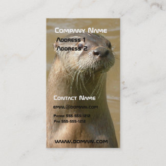 Otter Business Card