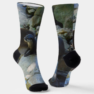 Otter By The Pond, Crew Socks