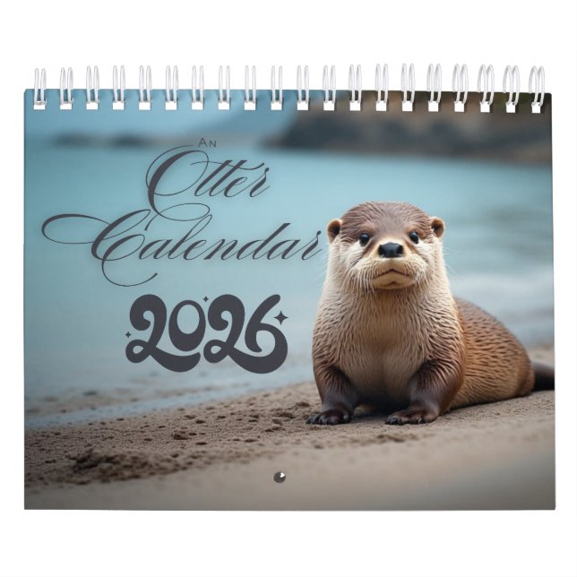 Otter Calendar 2026 (Cover)