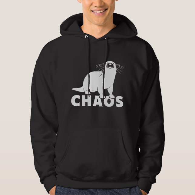 Otter Chaos Hoodie (Front)