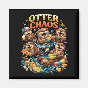 Otter Chaos Magnet