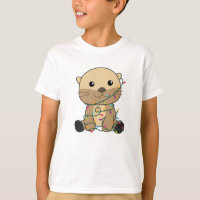 Otter Christmas Snow Winter Animals Otter