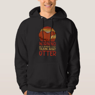 Otter Cute Animal Sea Otters Fun   Hoodie