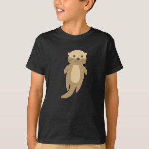 Otter Cute Animals Cute Animal For Kids T-Shirt