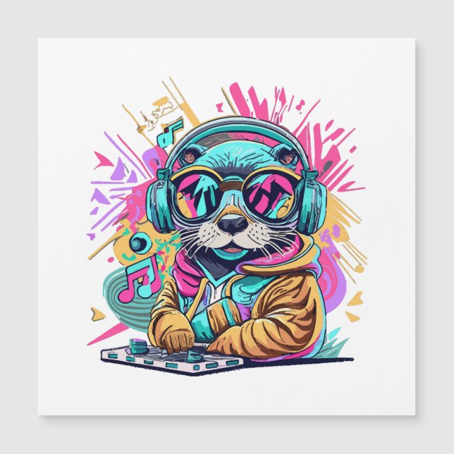 otter Dj 90s vibes (Front)
