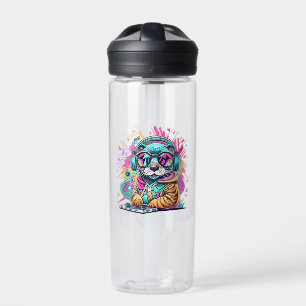 otter Dj 90s vibes Water Bottle