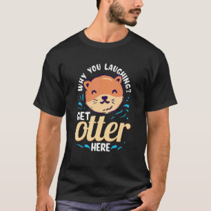 Otter For Sea Otter Ferret Fish Otter Animal 1 T-Shirt