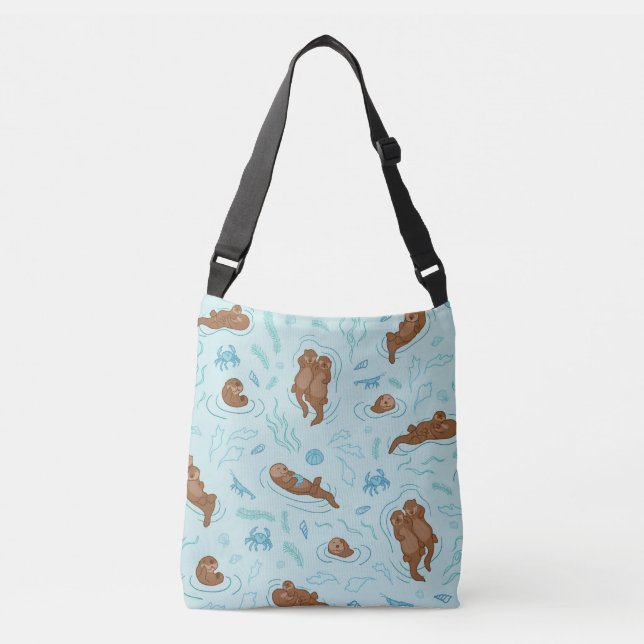 Otter fun light crossbody bag (Front)