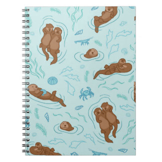 Otter fun light notebook