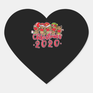 Otter Gift Funny Christmas 2020 Otters Face Mask Heart Sticker