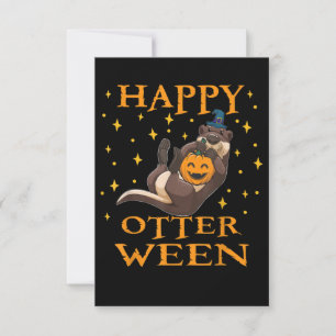 Otter Gift Happy Otter Cute Sea Otter Halloween